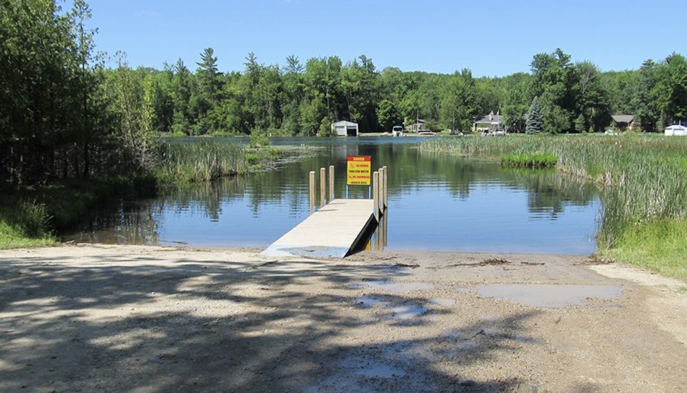 Torch River DNR Access ramp and pier